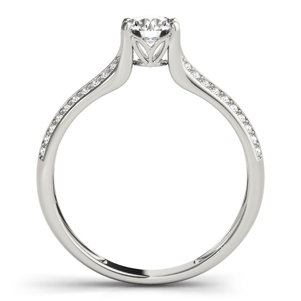 Round Engagement Ring M50566-E-11/2