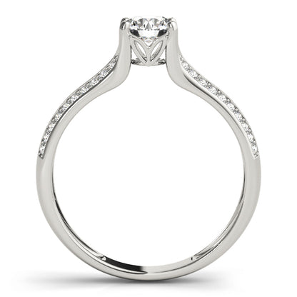 Round Engagement Ring M50566-E-11/2