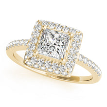 Load image into Gallery viewer, Square Engagement Ring M50568-E-1
