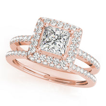 Load image into Gallery viewer, Square Engagement Ring M50568-E-2
