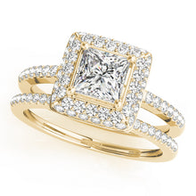 Load image into Gallery viewer, Square Engagement Ring M50568-E-1
