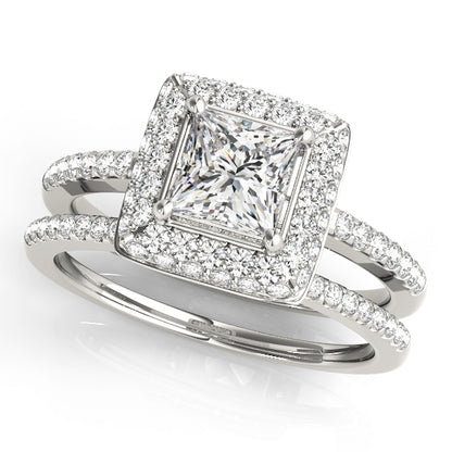 Square Engagement Ring M50568-E-1