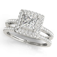 Load image into Gallery viewer, Square Engagement Ring M50568-E-1
