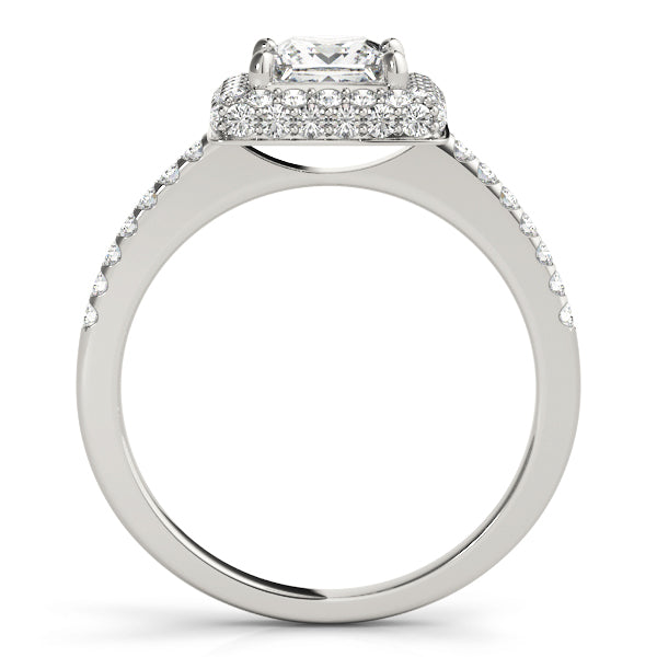 Square Engagement Ring M50568-E-1