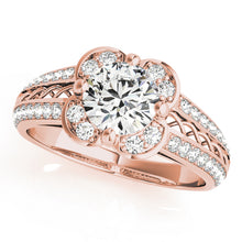 Load image into Gallery viewer, Round Engagement Ring M50569-E-11/2
