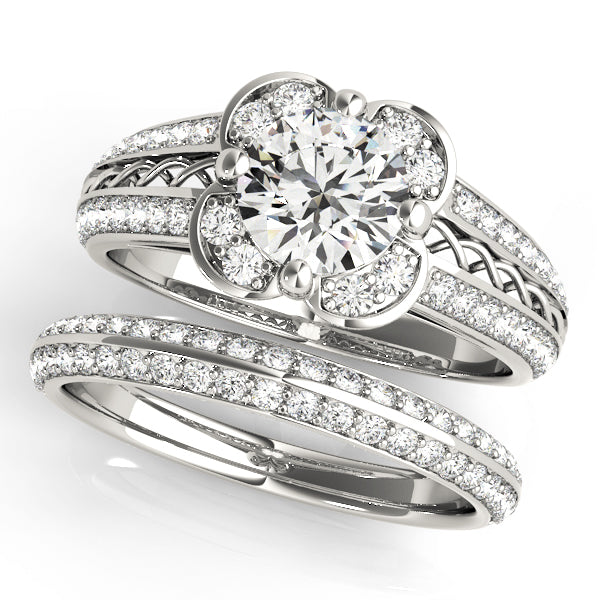 Round Engagement Ring M50569-E-1/2