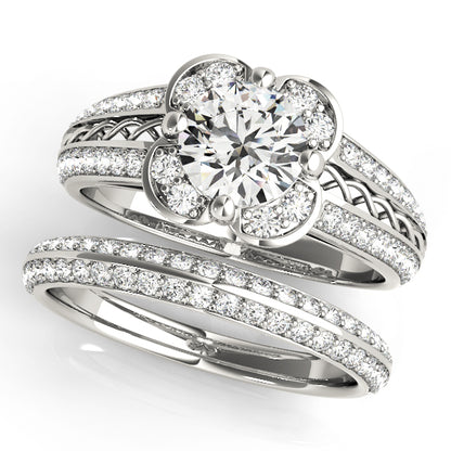 Round Engagement Ring M50569-E-11/2