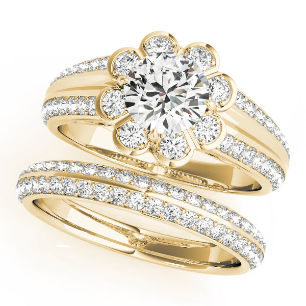 Round Engagement Ring M50570-E-1/2