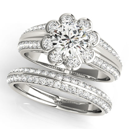 Round Engagement Ring M50570-E-1/2