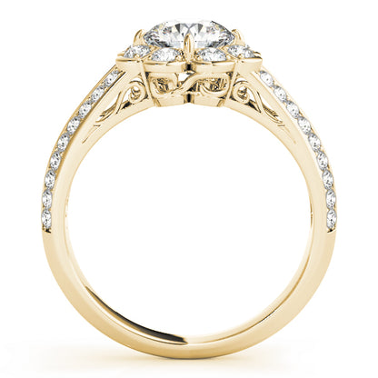 Round Engagement Ring M50570-E-1/2