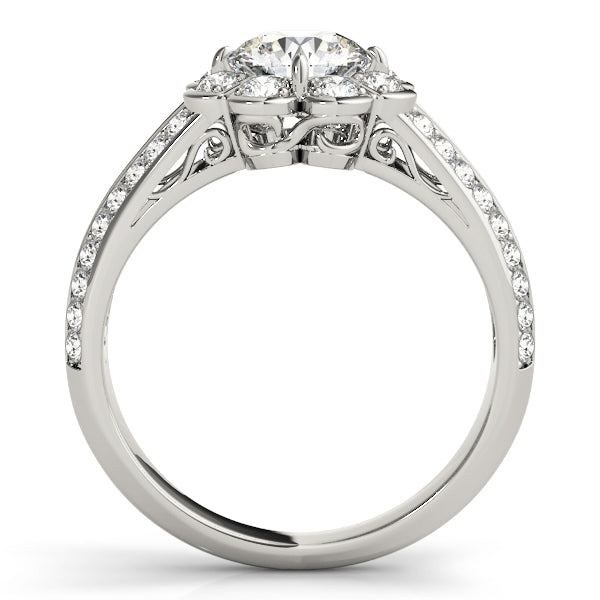 Round Engagement Ring M50570-E-1/2
