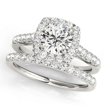 Load image into Gallery viewer, Round Engagement Ring M50576-E-3/4
