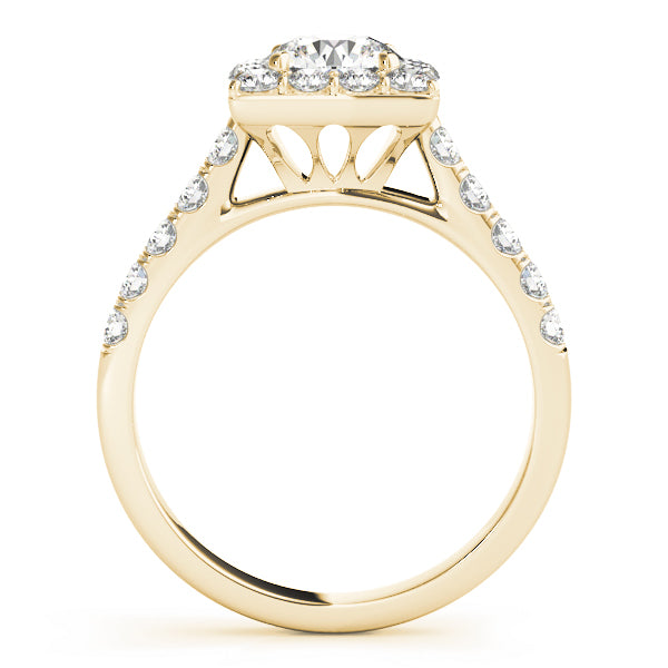 Round Engagement Ring M50579-E-11/2