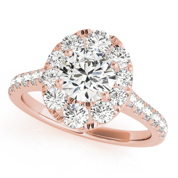 Round Engagement Ring M50582-E-3/4