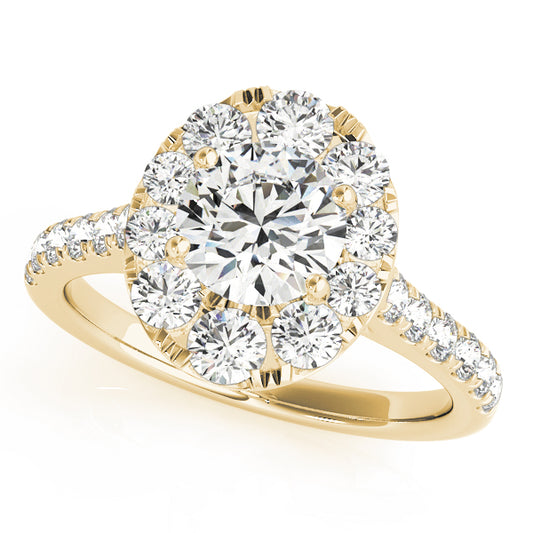 Round Engagement Ring M50582-E-3/4