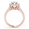 Load image into Gallery viewer, Round Engagement Ring M50582-E-3/4
