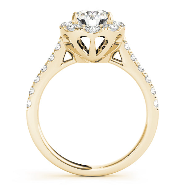 Round Engagement Ring M50582-E-3/4
