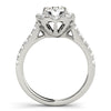 Load image into Gallery viewer, Round Engagement Ring M50582-E-3/4
