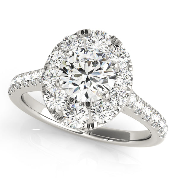 Round Engagement Ring M50582-E-3/4