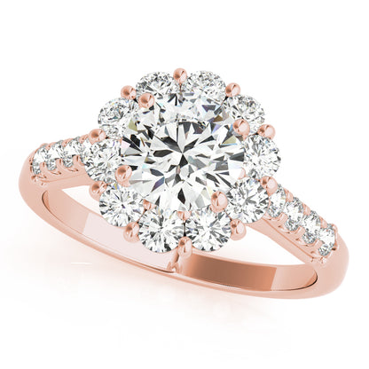 Round Engagement Ring M50584-E-3/4