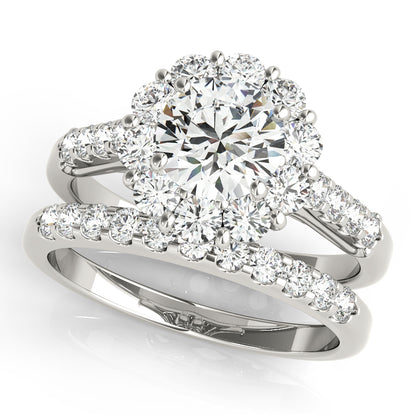 Round Engagement Ring M50584-E-1/2