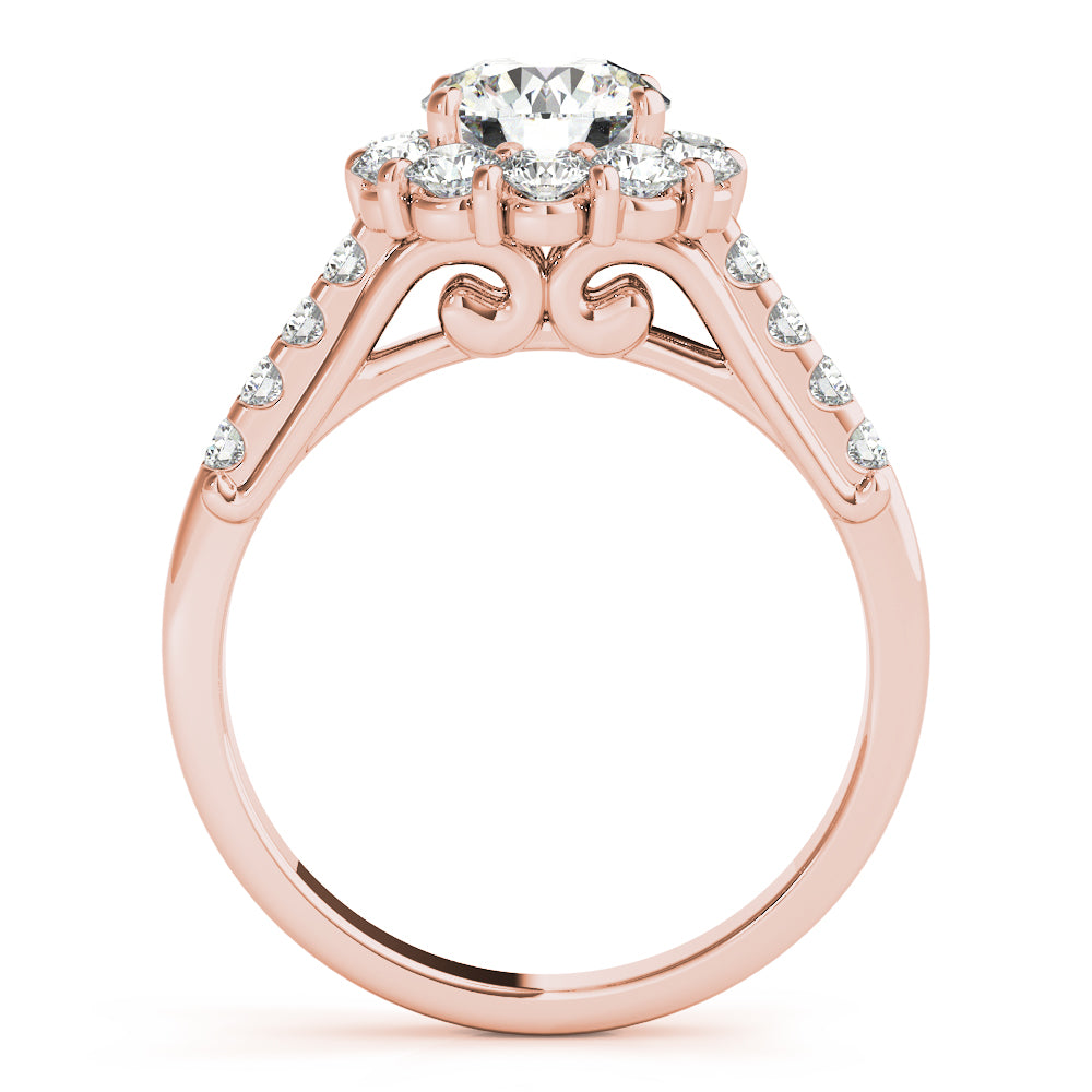 Round Engagement Ring M50584-E-1