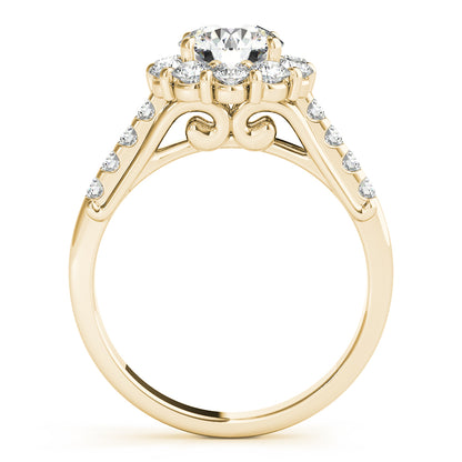 Round Engagement Ring M50584-E-3/4