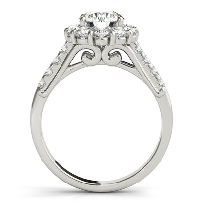 Round Engagement Ring M50584-E-11/2