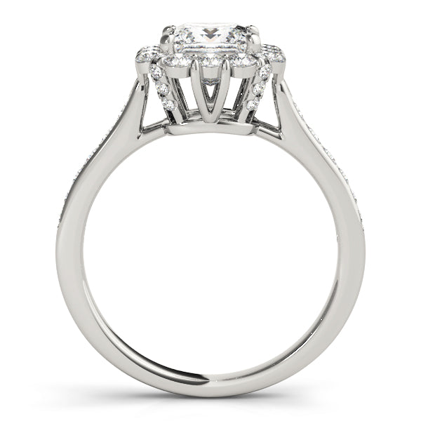 Square Engagement Ring M50588-E-5.0