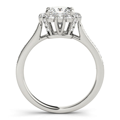 Square Engagement Ring M50588-E-5.0