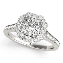 Load image into Gallery viewer, Square Engagement Ring M50588-E-5.0
