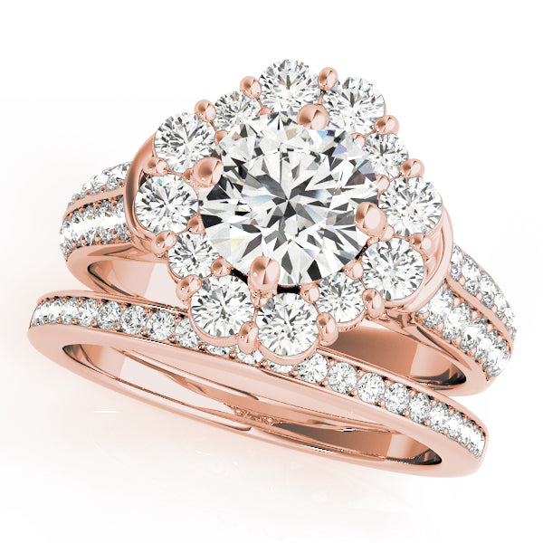 Round Engagement Ring M50592-E-3/4