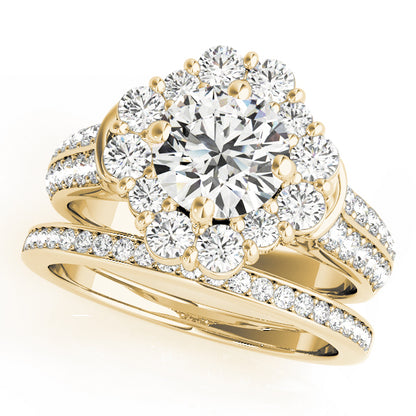 Round Engagement Ring M50592-E-11/2