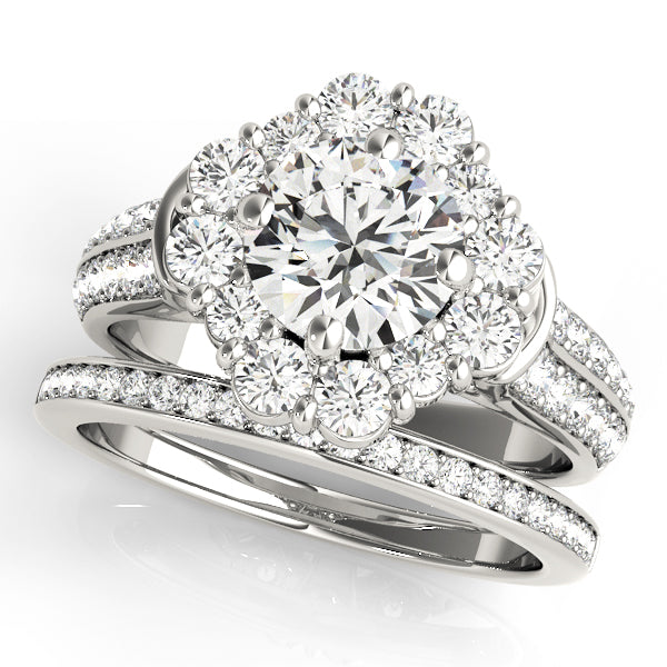Round Engagement Ring M50592-E-11/2