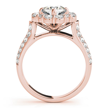 Round Engagement Ring M50592-E-3/4
