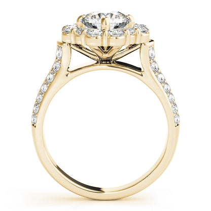 Round Engagement Ring M50592-E-3/4
