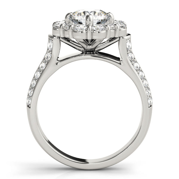 Round Engagement Ring M50592-E-3/4