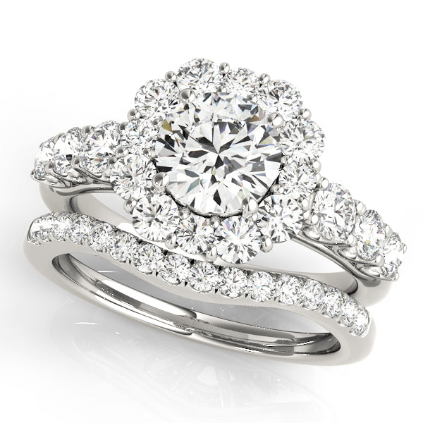 Round Engagement Ring M50593-E-11/2