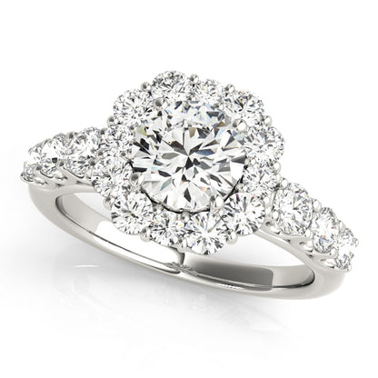 Round Engagement Ring M50593-E-5/8