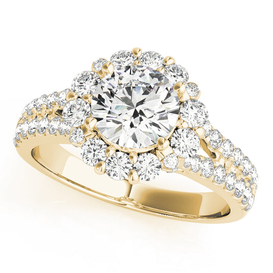 Round Engagement Ring M50594-E-3/4