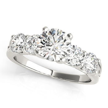 Round Engagement Ring M50603-E-A