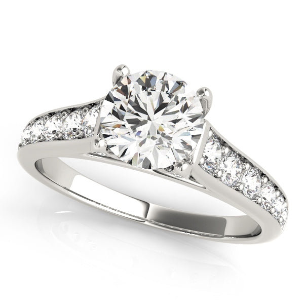 Round Engagement Ring M50628-E-3/4