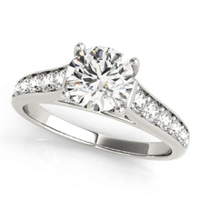 Load image into Gallery viewer, Round Engagement Ring M50628-E-1/2
