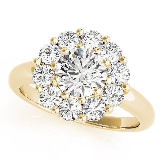 Round Engagement Ring M50630-E-11/2