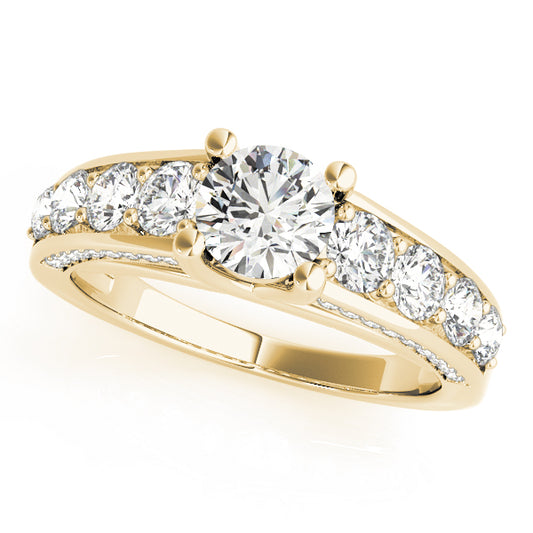 Round Engagement Ring M50640-E-2