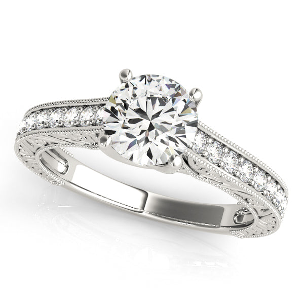 Round Engagement Ring M50648-E-1/3