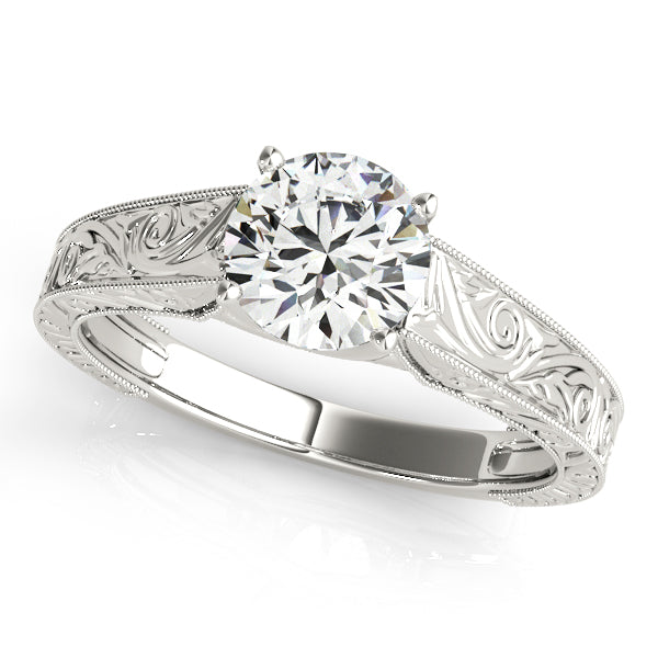 Round Engagement Ring M50650-E-1/2