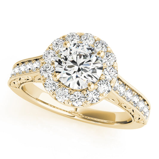 Round Engagement Ring M50656-E-3