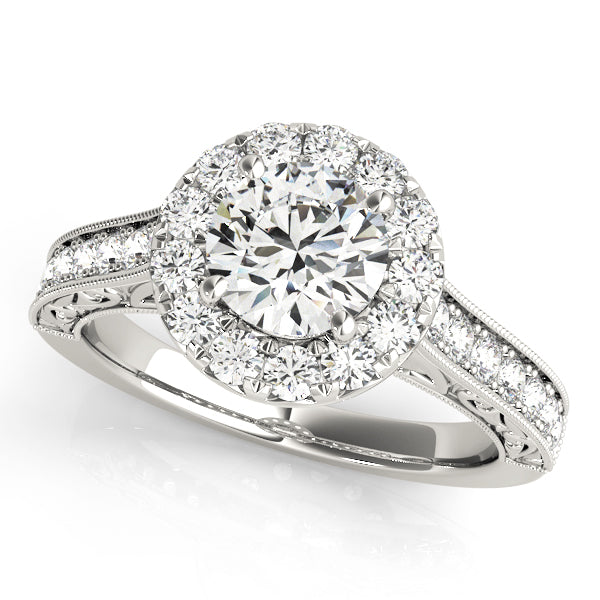 Round Engagement Ring M50656-E-11/2