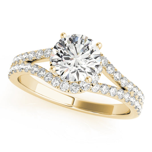 Round Engagement Ring M50663-E-3/4